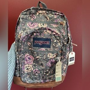 NWT JanSport floral backpack